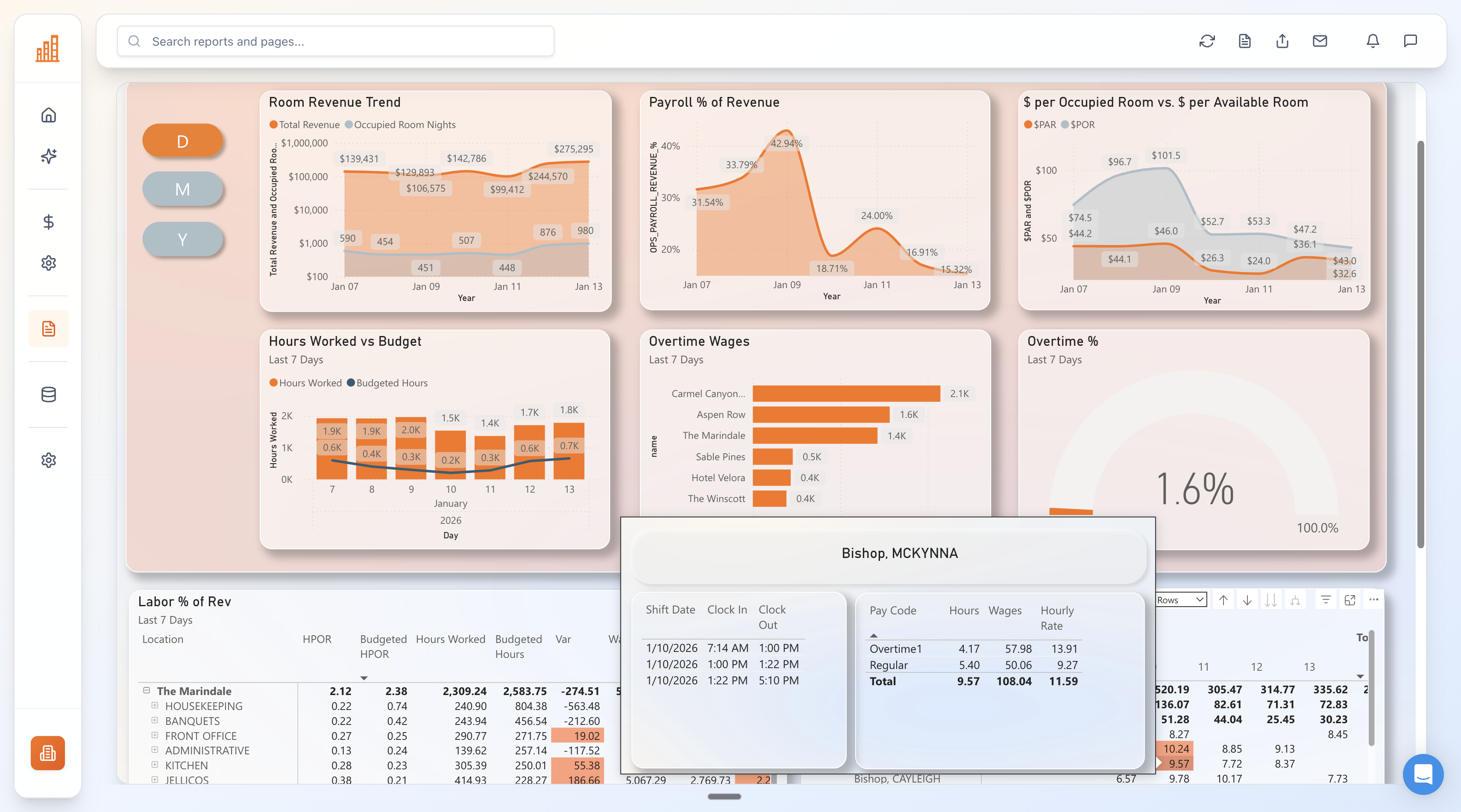 Operations Module Screenshot