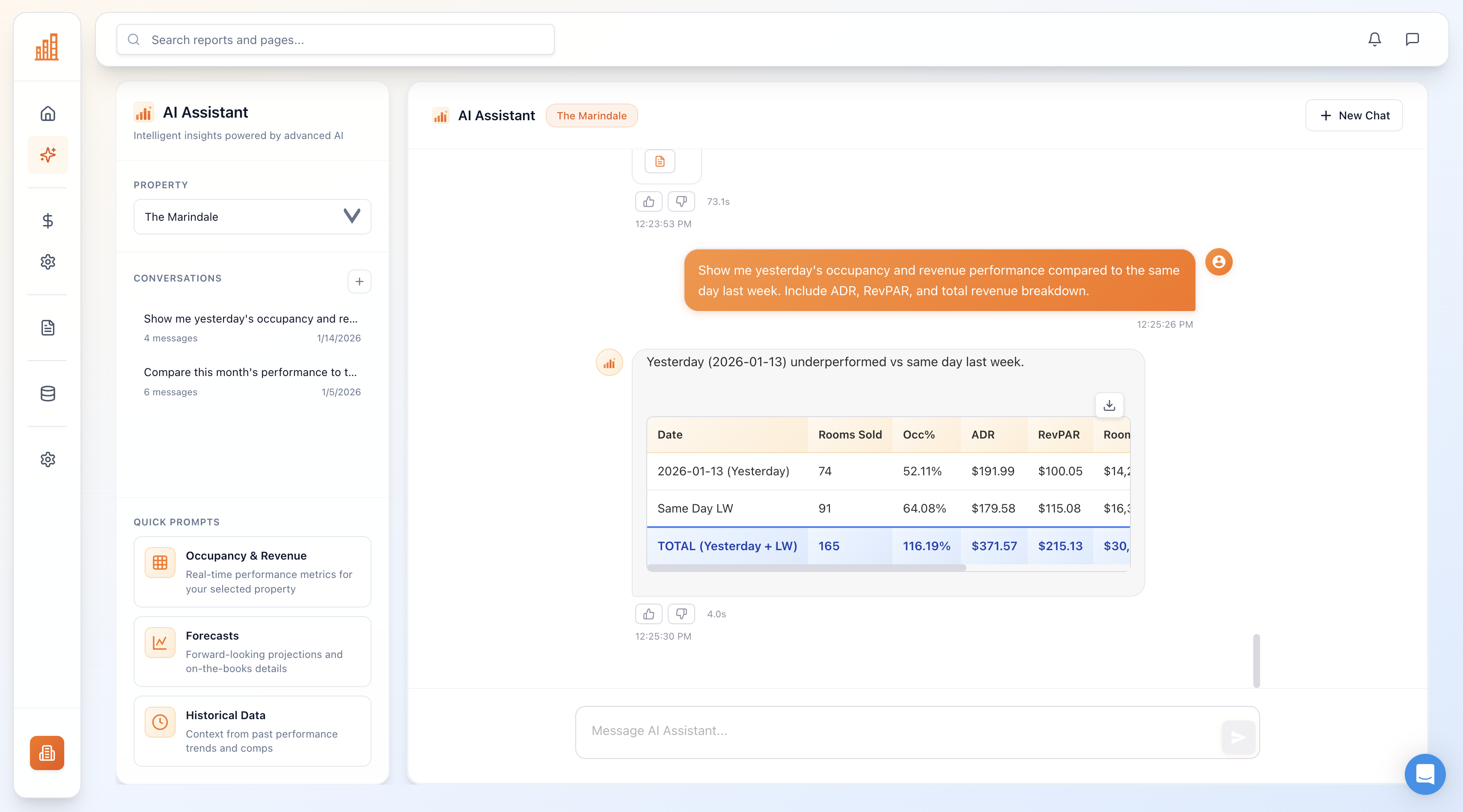 Lodgeic AI Assistant